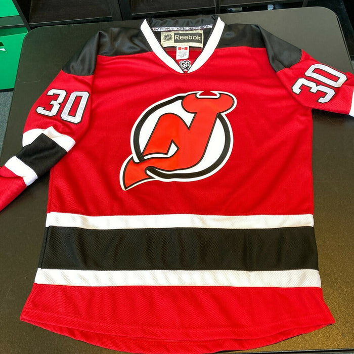 Martin Brodeur Signed Authentic Reebok CCM New Jersey Devils Jersey PSA DNA COA