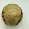 Willie Mays 1954 New York Giants World Series Champs Team Signed Baseball