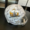 2015 Denver Broncos Super Bowl 50 Champs Team Signed Authentic Helmet JSA COA