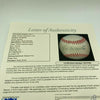 Vic Raschi SIngle Signed Official American League Baseball With JSA COA Rare