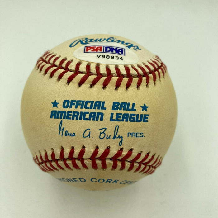 Earl Weaver "Hall Of Fame 1996" Signed American League Baseball PSA DNA COA