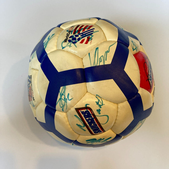 1994 World Cup Team USA Signed Soccer Ball 23 Signatures With COA