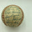 1954 Chicago White Sox Team Signed Autographed Baseball With Nellie Fox