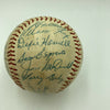1954 Chicago White Sox Team Signed Autographed Baseball With Nellie Fox