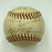 1969 HOF Induction Signed Baseball Pie Traynor Max Carey Sam Rice Grove JSA COA