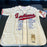 Stunning Bob Feller Signed Heavily Inscribed Cleveland Indians STAT Jersey JSA