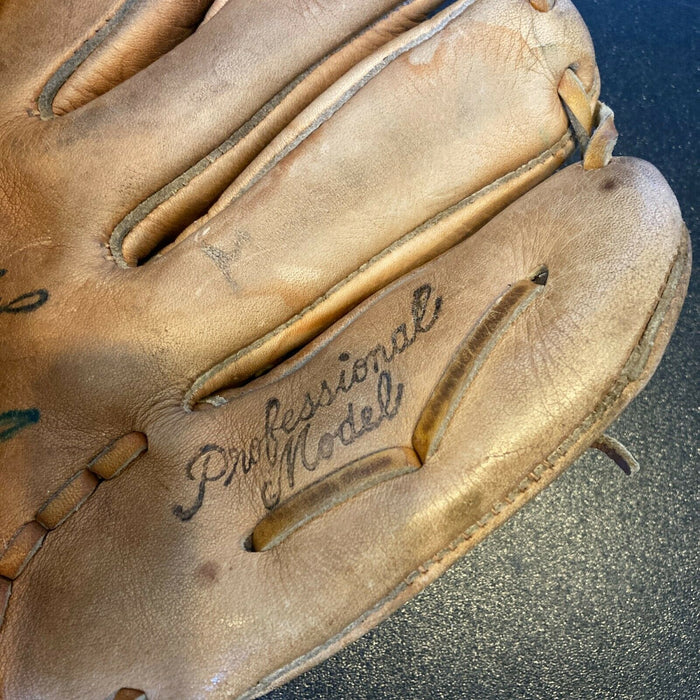 Sandy Koufax Signed 1960's Game Model Baseball Glove With PSA DNA COA