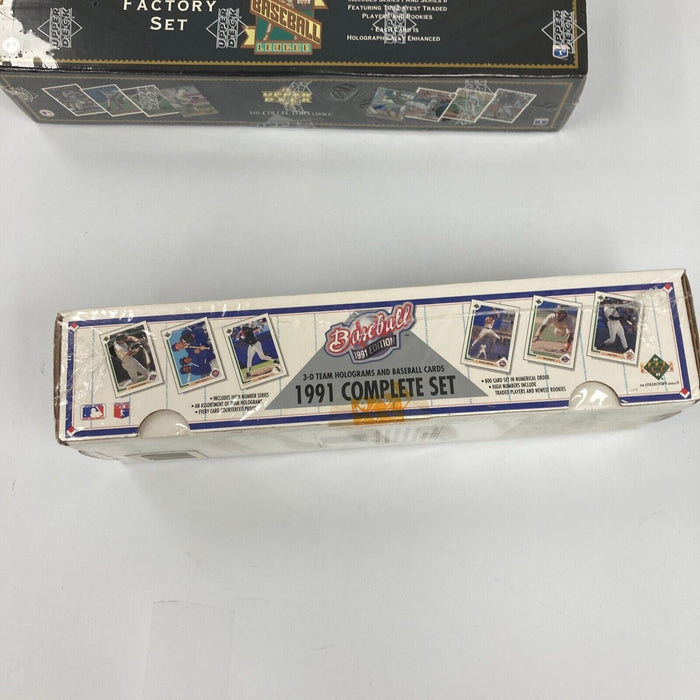 1990 Topps 1991 Upper Deck 1993 Upper Deck Complete Baseball Sets Factory Sealed