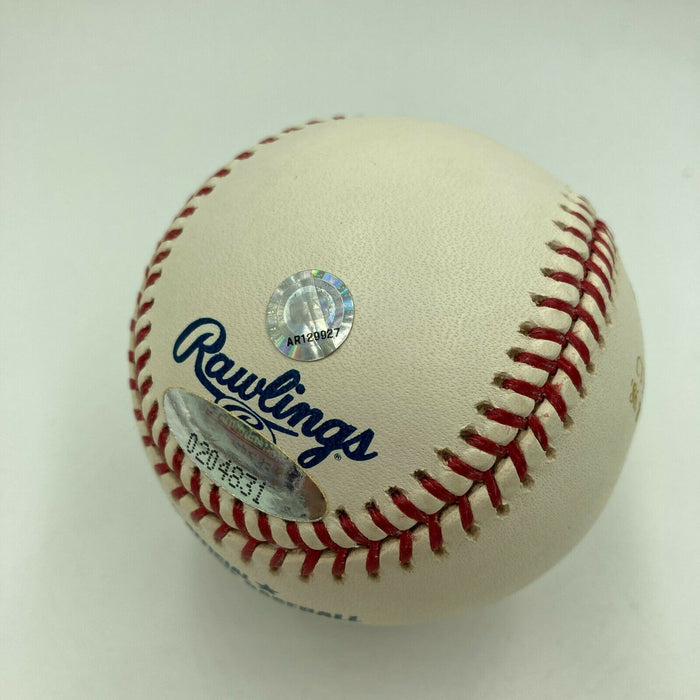 Roger Clemens Signed STAT Major League Baseball MLB Authentic & Tristar Hologram
