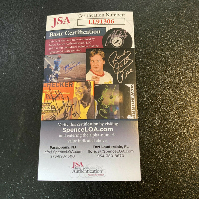 Charles Durning Signed The Best Little Whorehouse In Texas VHS Movie JSA COA