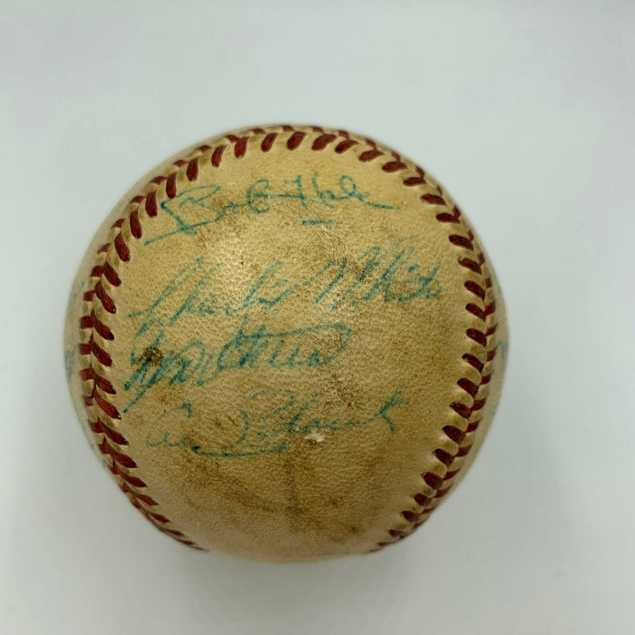 1959 Baltimore Orioles Team Signed AL Baseball Brooks Robinson With JSA COA
