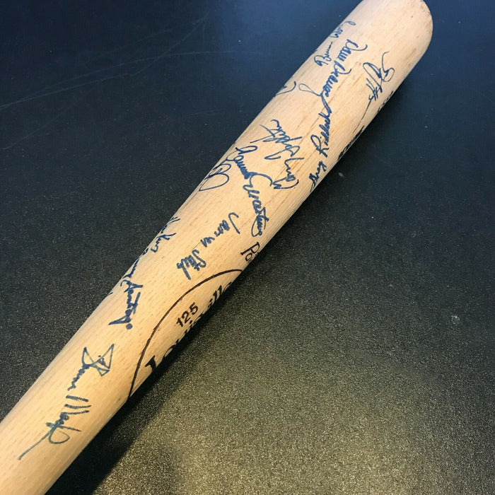 1987 San Diego Padres Team Signed Autographed Game Used Randy Ready Baseball Bat