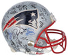 2003 New England Patriots Super Bowl Champs Team Signed Helmet Tom Brady Beckett