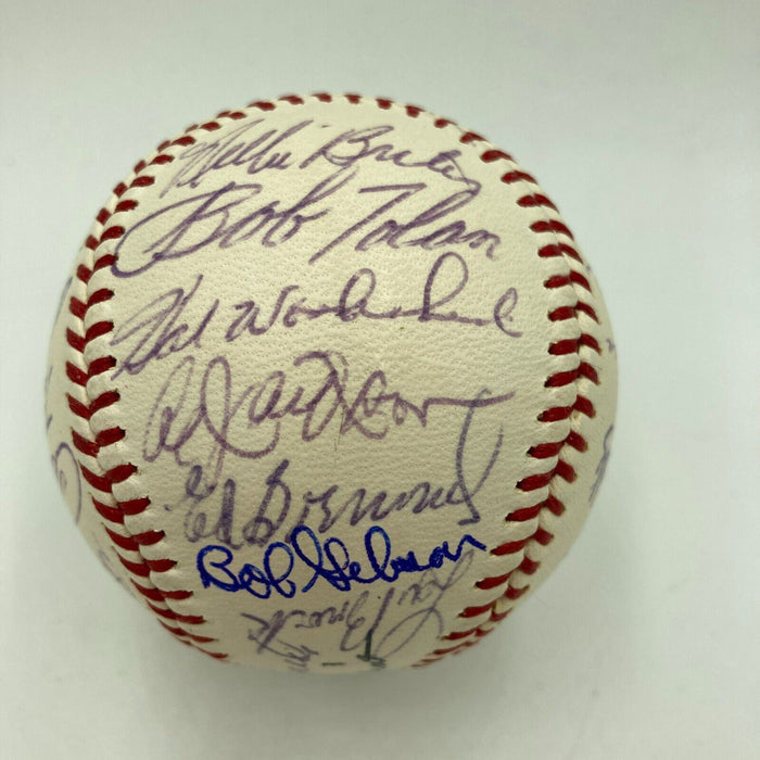 Stunning 1967 St. Louis Cardinals World Series Champs Team Signed Baseball PSA