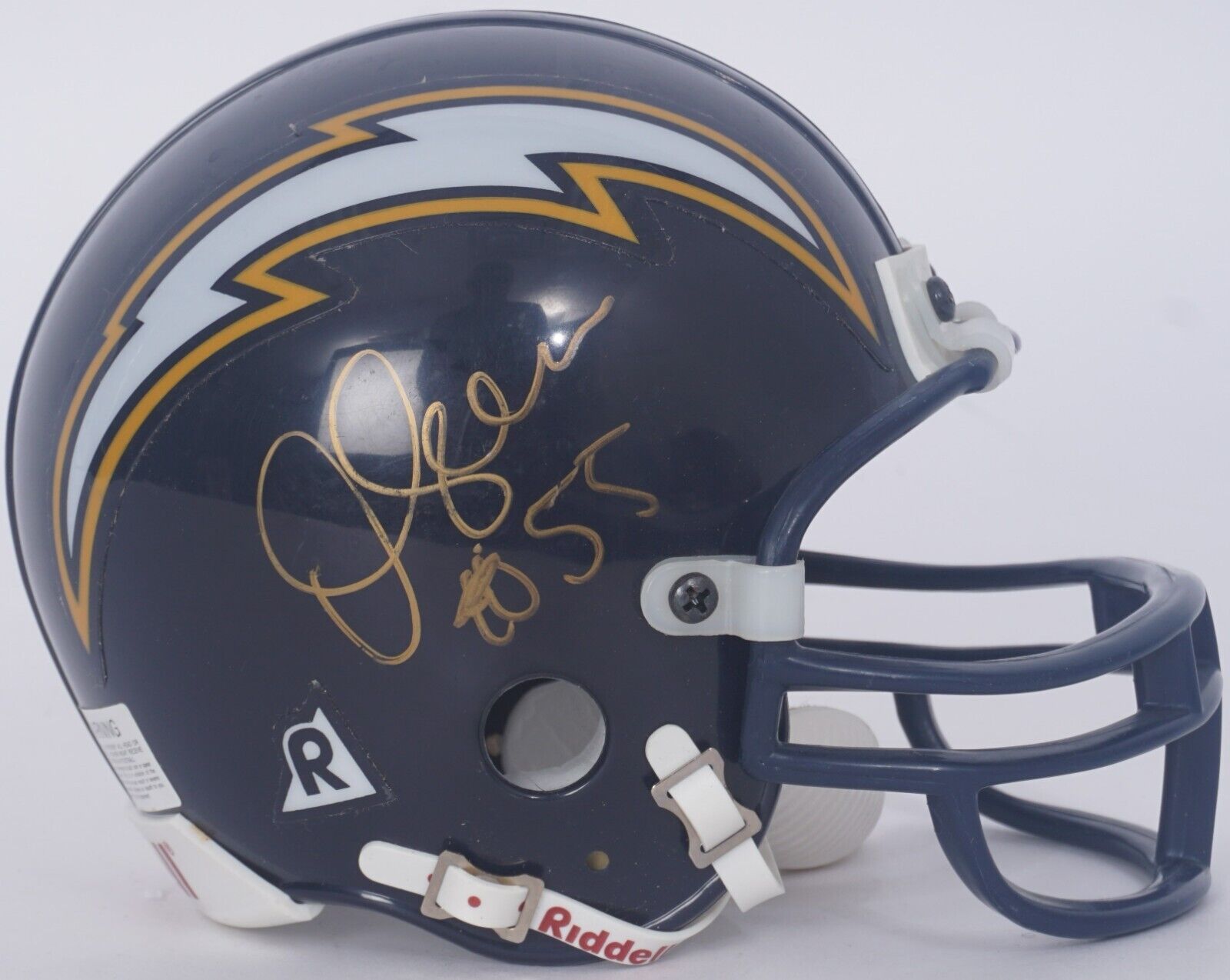 Junior Seau Autographed Mini Helmet