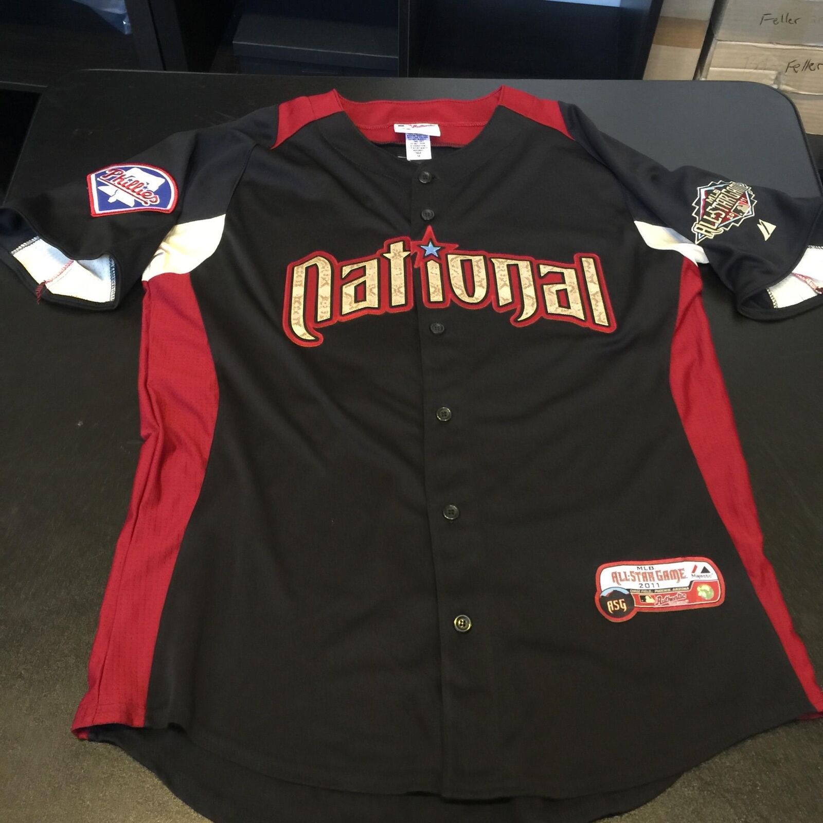 Rare Roy Halladay Signed Authentic 2011 All Star Game Phillies Jersey —  Showpieces Sports