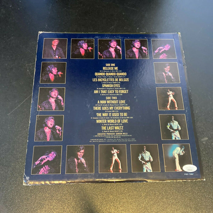 Engelbert Humperdinck Signed Autographed LP Record Album With JSA COA