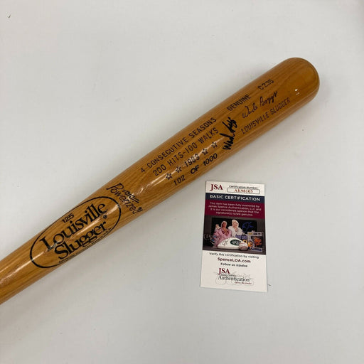 Wade Boggs Signed 1989 Louisville Slugger Game Model Baseball Bat JSA COA