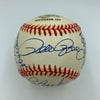 Beautiful 3,000 Hit Club Signed Baseball (13) Willie Mays Hank Aaron JSA COA