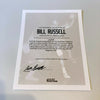 Bill Russell Signed 2009 Boston Celtics NBA Champs Sports Illustrated JSA COA