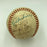 Beautiful Vintage 1975 Boston Red Sox Champs Team Signed Baseball JSA COA