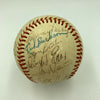 Beautiful Vintage 1975 Boston Red Sox Champs Team Signed Baseball JSA COA