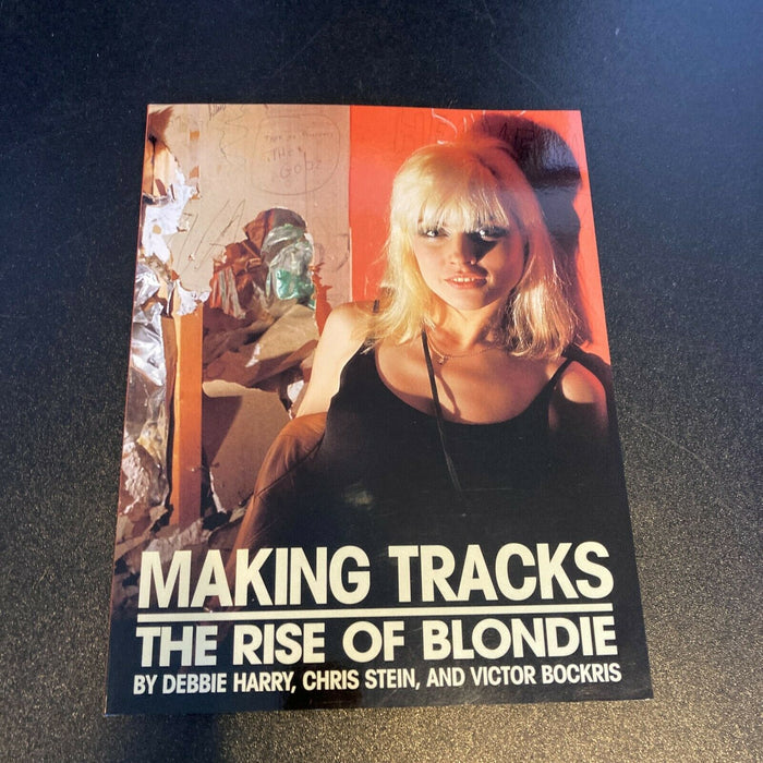 Debbie Harry & Chris Stein Signed Making Tracks Book With JSA COA