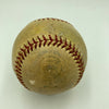 Joan Payson Single Signed Baseball First New York Mets Owner Dec 1975 JSA COA