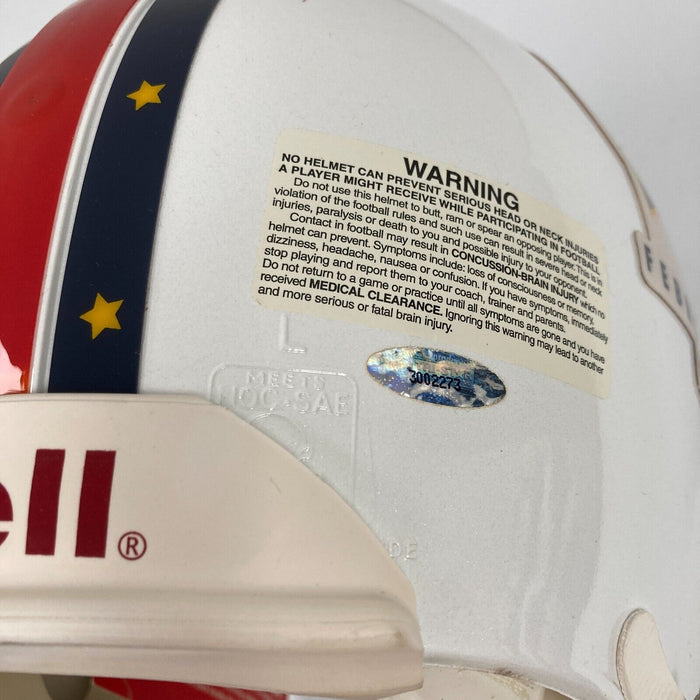 Tom Brady Signed Super Bowl XXXVIII Full Size Authentic Helmet Tristar COA