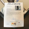 Beautiful Hank Aaron Signed Original Hand Painted Home Plate Art PSA DNA COA