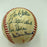 Hall Of Fame Multi Signed Cracker Jack Old Timers Game Baseball Beckett COA