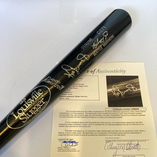 Ken Griffey Jr. Signed Louisville Slugger Game Model Baseball Bat JSA COA
