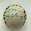 Lefty Gomez Signed 1950's Vintage Baseball JSA COA