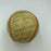 1952 Chicago White Sox Team Signed Baseball With Nellie Fox