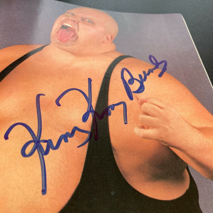 George Steele The Animal Signed Wrestling Superstars WF Magazine