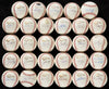 2005 Chicago White Sox World Series Champs Team Signed Baseball Display (29) JSA