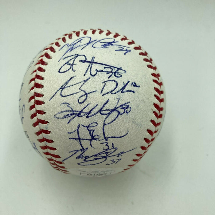 2013 Detroit Tigers Team Signed Baseball Justin Verlander Max Scherzer JSA COA