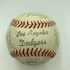 1965 Los Angeles Dodgers World Series Champs Team Signed Baseball Koufax JSA COA