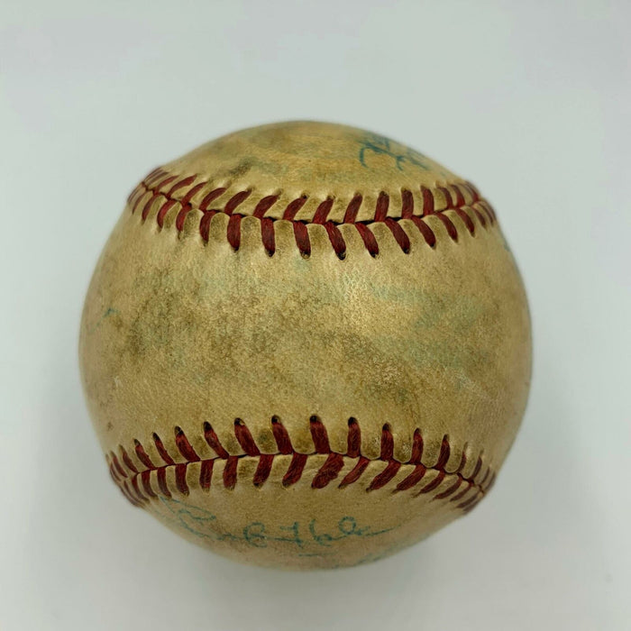 1959 Baltimore Orioles Team Signed AL Baseball Brooks Robinson With JSA COA