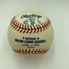 Bernie Williams 1996 ALCS MVP Signed Major League STAT Baseball Steiner & MLB