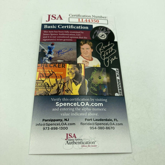 Stephanie Seymour Signed Autographed Baseball Movie Star Model JSA COA