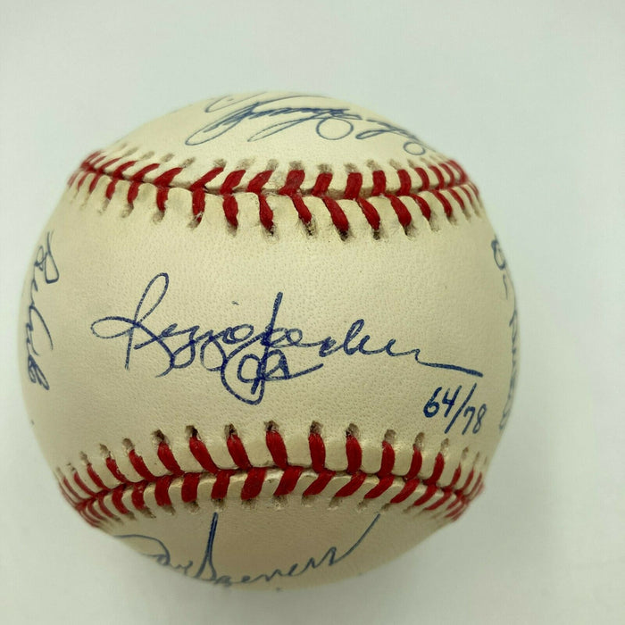 1978 New York Yankees World Series Champs Team Signed W.S. Baseball JSA COA