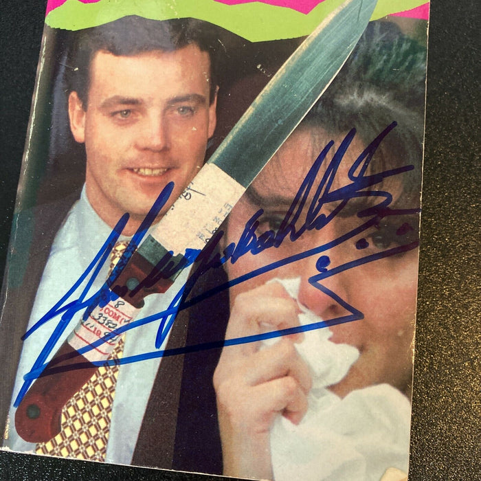 John Wayne Bobbitt Signed Book The Bobbitt Case With JSA COA