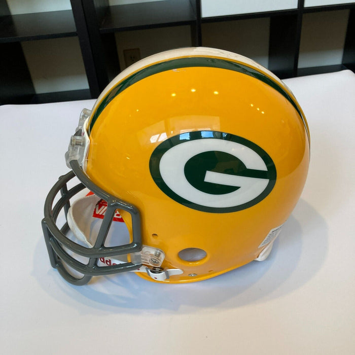 Bart Starr "Super Bowl I & II MVP, HOF 1977" Signed Green Bay Packers Helmet JSA