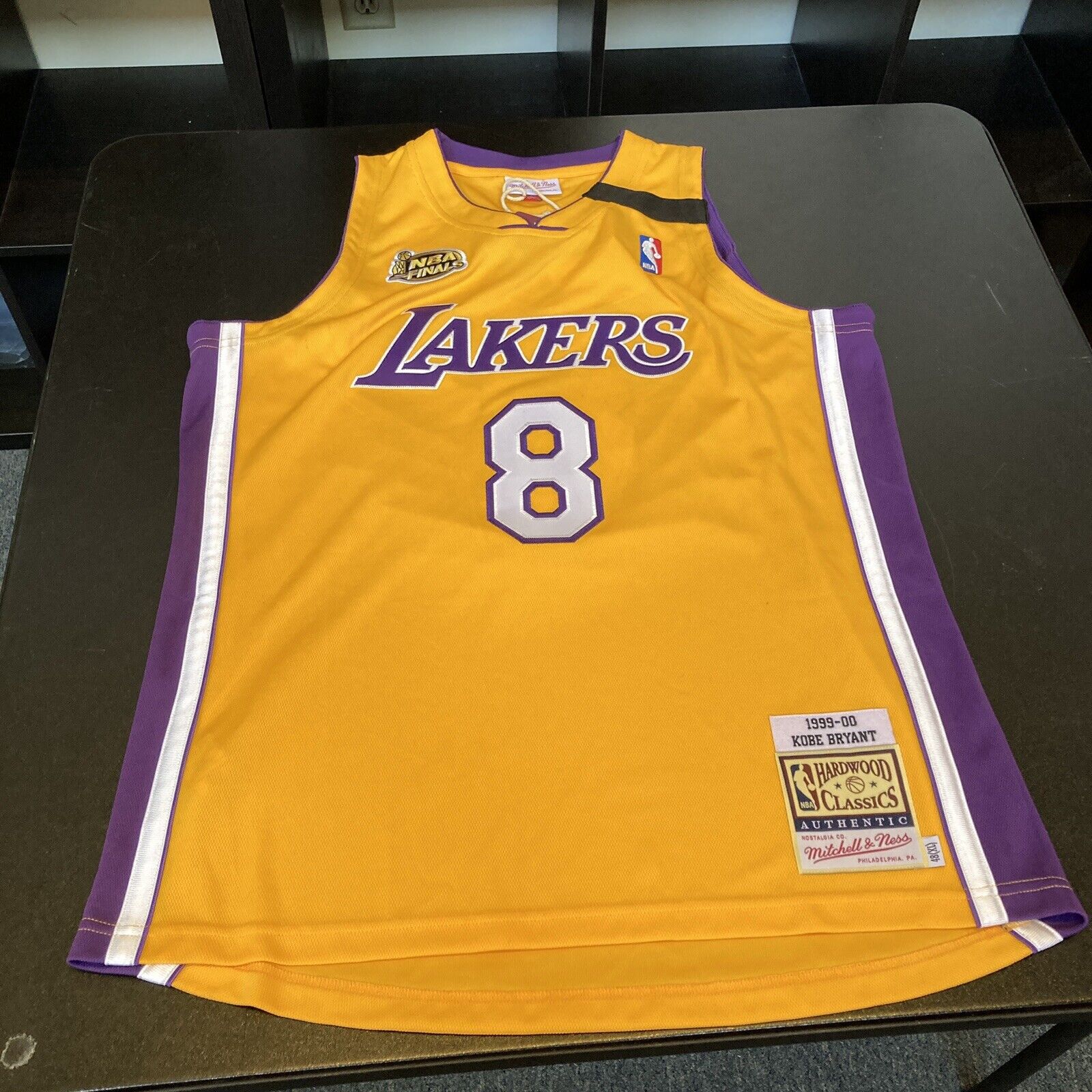 Kobe Bryant Los Angeles Lakers Mitchell & Ness 1999-00 Hardwood Classics  Authentic Jersey - Gold/Purple