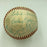 Moe Berg Goose Goslin Sam Rice Washington Senators Legends Signed Baseball PSA