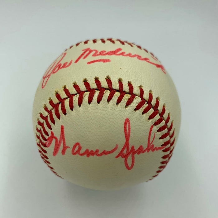 Rare Joe Medwick Signed Autographed Baseball "To Joe" With PSA DNA COA HOF