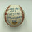 Dave Righetti Signed Heavily Inscribed Stat Baseball With JSA Sticker