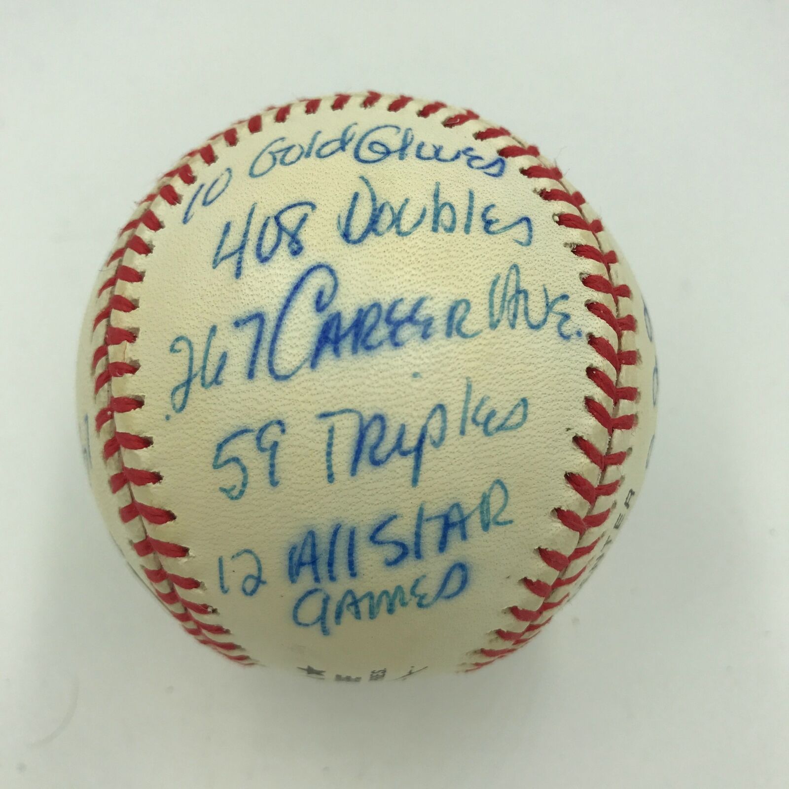 Rare Mike Schmidt Signed Heavily Inscribed Career Stats Baseball PSA DNA  Sticker
