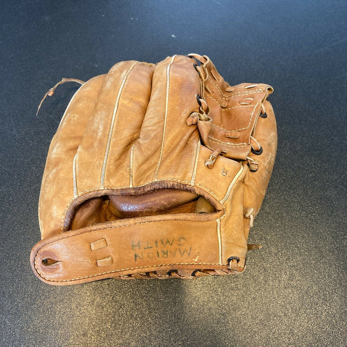 Ralph Kiner Signed Autographed 1950's Game Model Baseball Glove With JSA COA